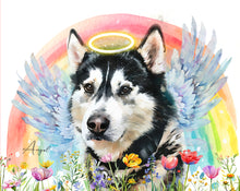 Load image into Gallery viewer, Fur-ever Memories Watercolor Pet Portrait